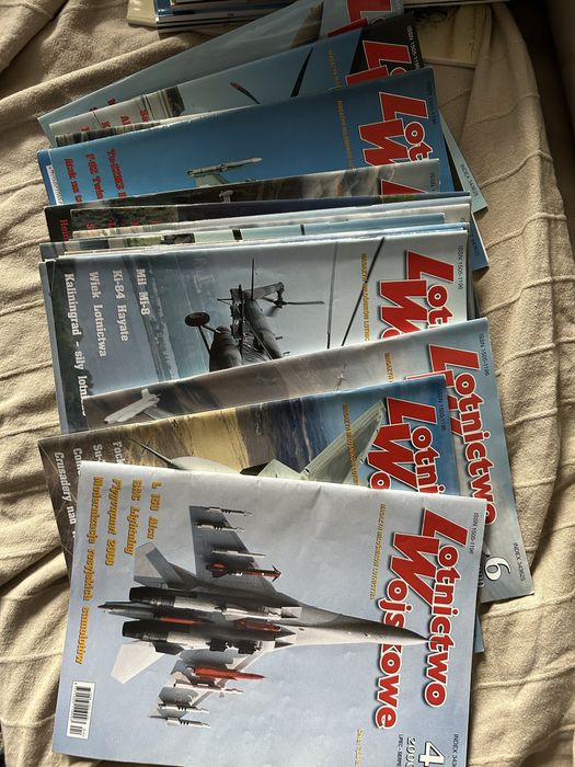 Lotnictwo wojskowe roczniki do 2003.  Obenie jako Lotnictwo.Egz.po12zł