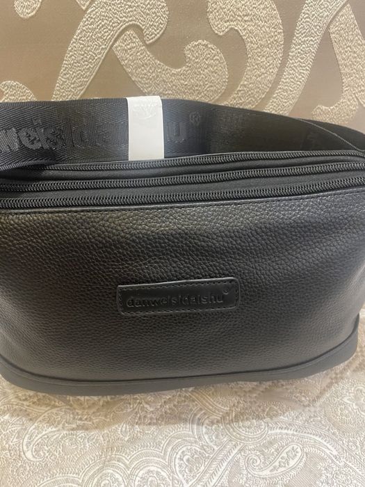 Шкіряна сумка через плече