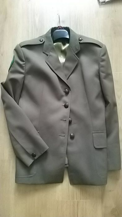 Mundur galowy damski,  wojskowy, dla leśnika roz.S