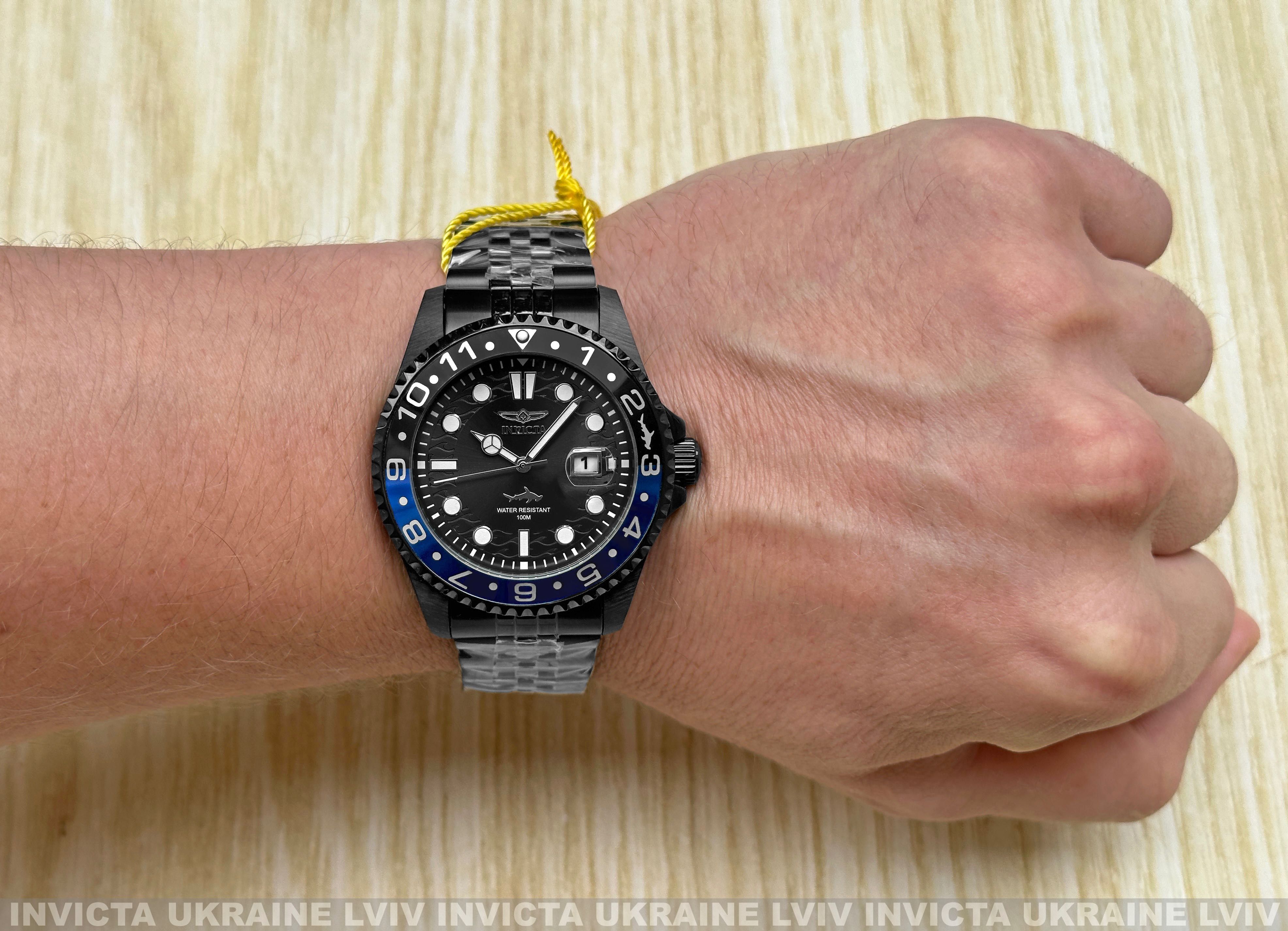 Часы Invicta 30627 Pro Diver 43 mm. Master of the Oceans Blue Black