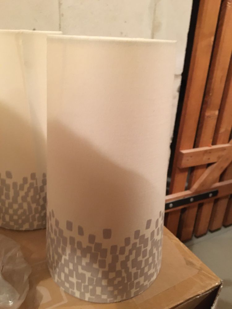 Zestaw trzech lamp