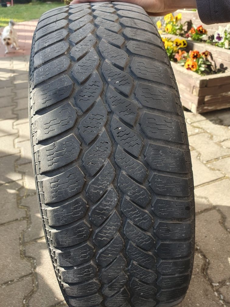 opony semperit plus metalowe felgi 15, 3szt