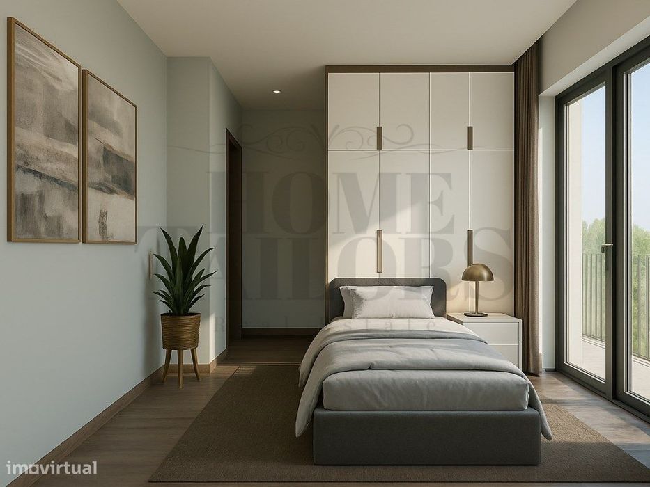 Apartamento T2 Novo com Vista Rio