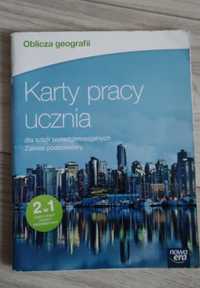 Karty pracy oblicza geografii