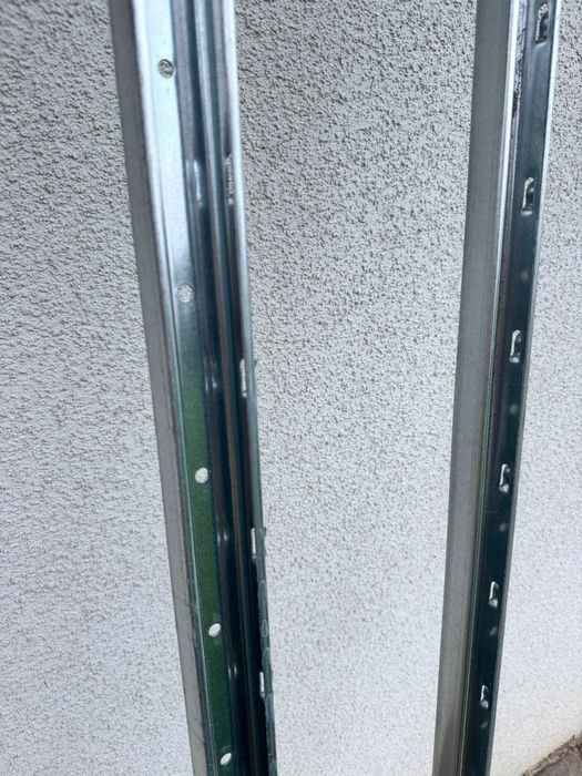 Słupki do siatki leśnej, słupki ogrodzeniowe 230 cm słupki metalowe,