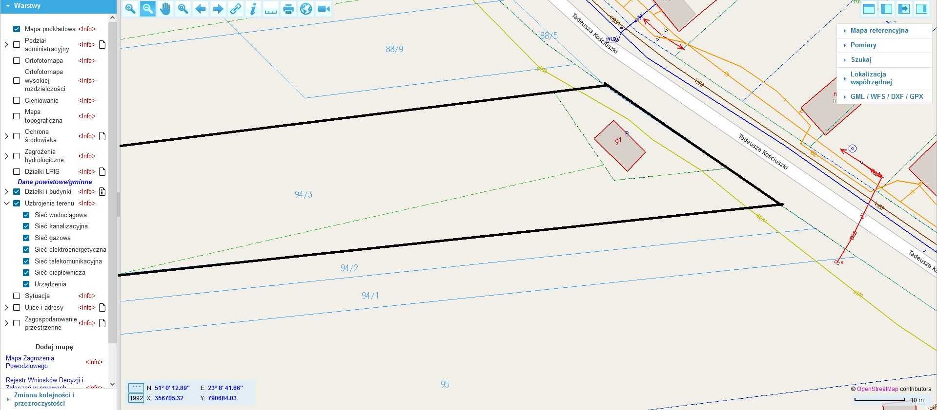Sprzedam Budowlano/inwestycyjną Krasnystaw 42a