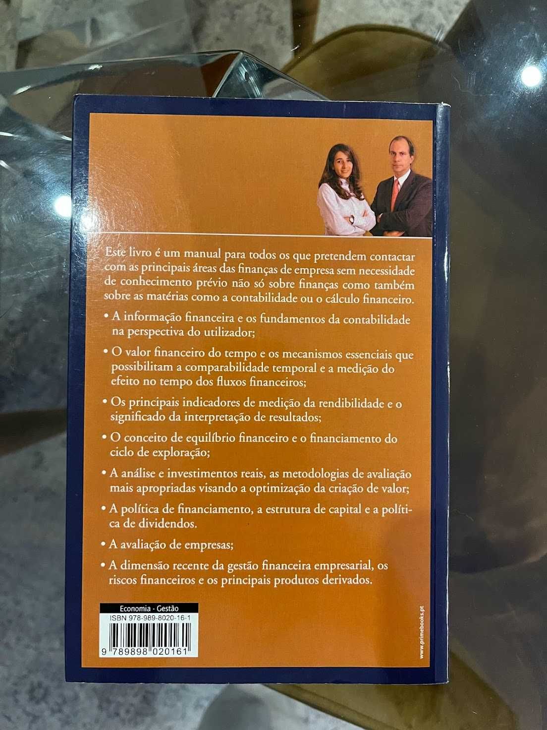 Livro Finanças da Empresa de António Gomes Mota e Cláudia Custódio