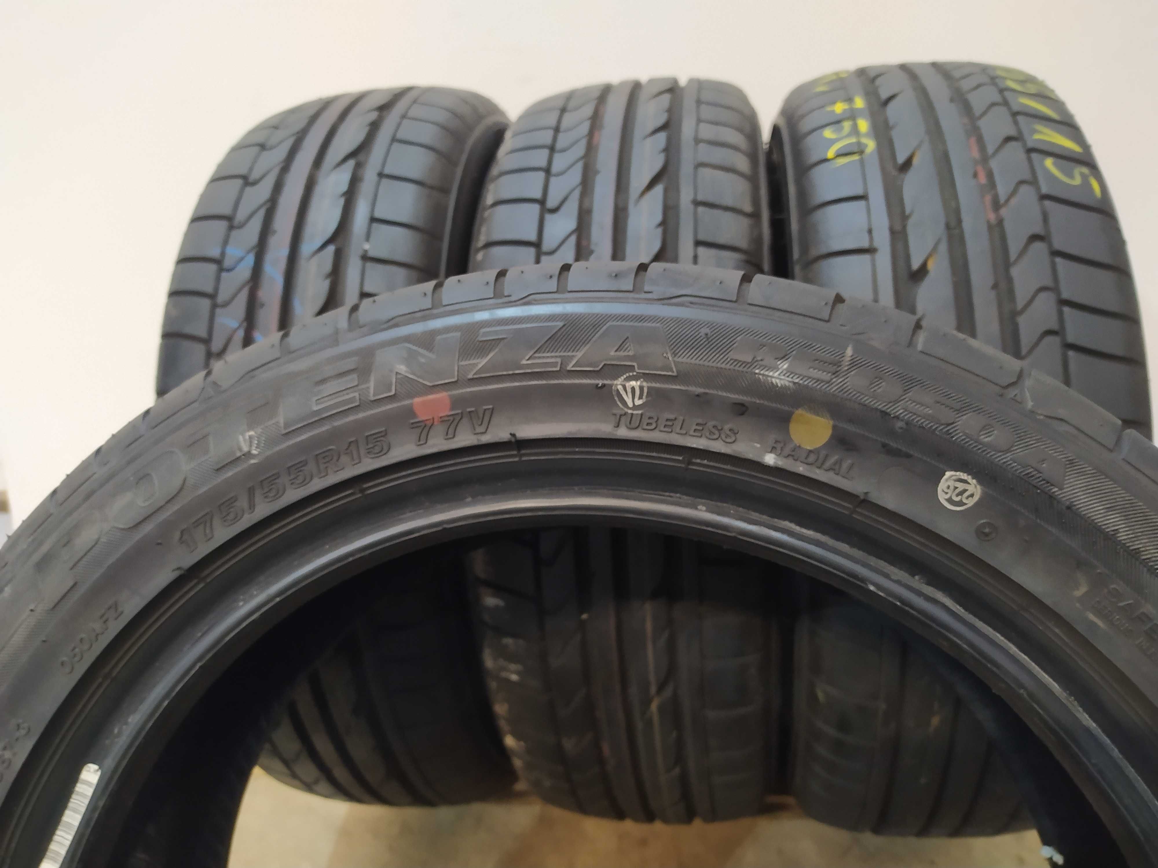 4x 175/55 R15 77V Bridgestone Potenza RE050A 2021r DEMO