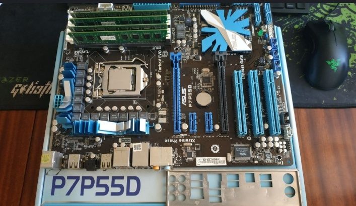 Материнса плата Asus P7P55D Socket LGA1156