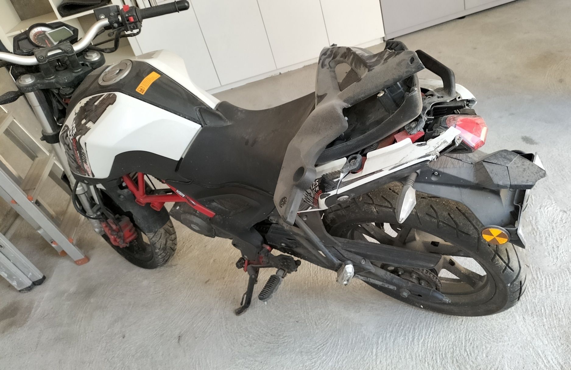 Mota acidentada, KSR moto GRS 125