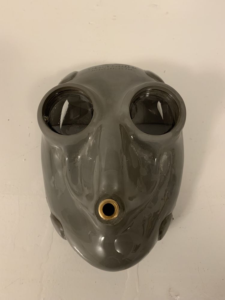Maska do nurkowania The Ohio Rubber Company WW II rubber diving mask