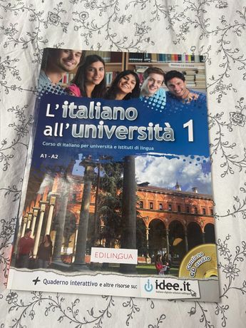 Książka L’italiano all’universitá