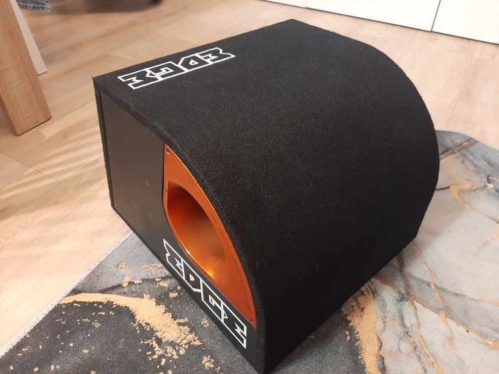 Subwoofer Skrzynia Basowa Edge + Wzmacniacz MAC Audio 1000W