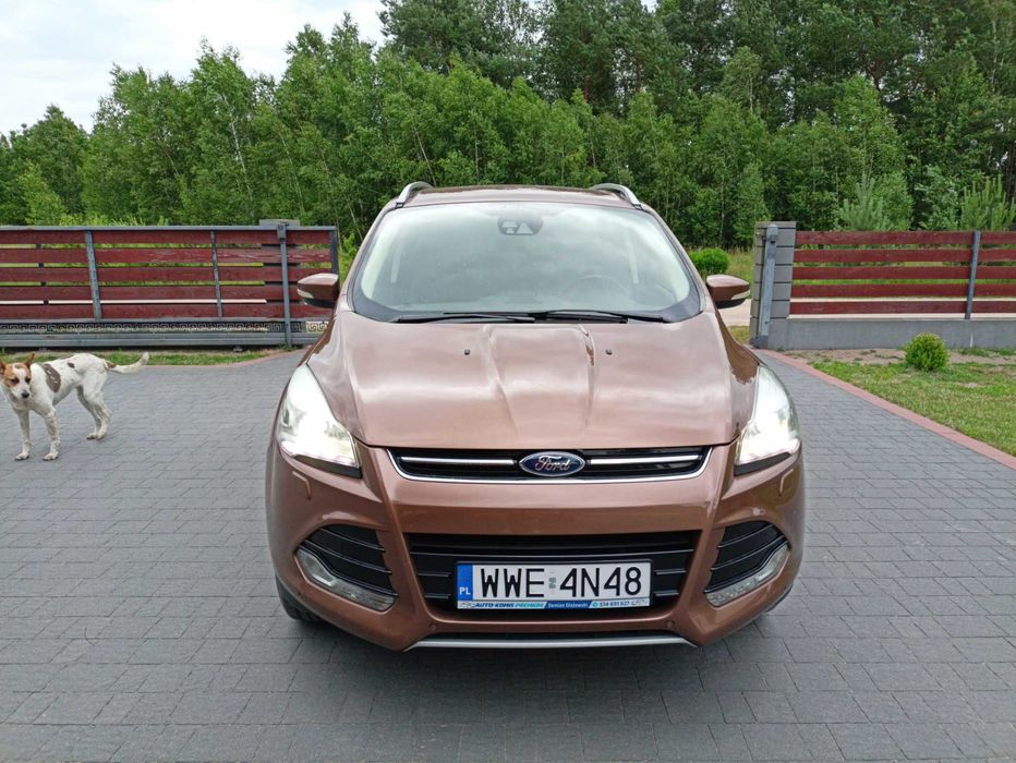 Ford Kuga II 2.0 TDCI 4x4 163 KM Titanium bogate wyposażenie