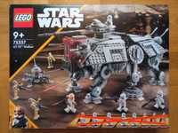 Zestaw LEGO Star Wars 75337 Maszyna krocząca AT-TE BEZ FIGUREK