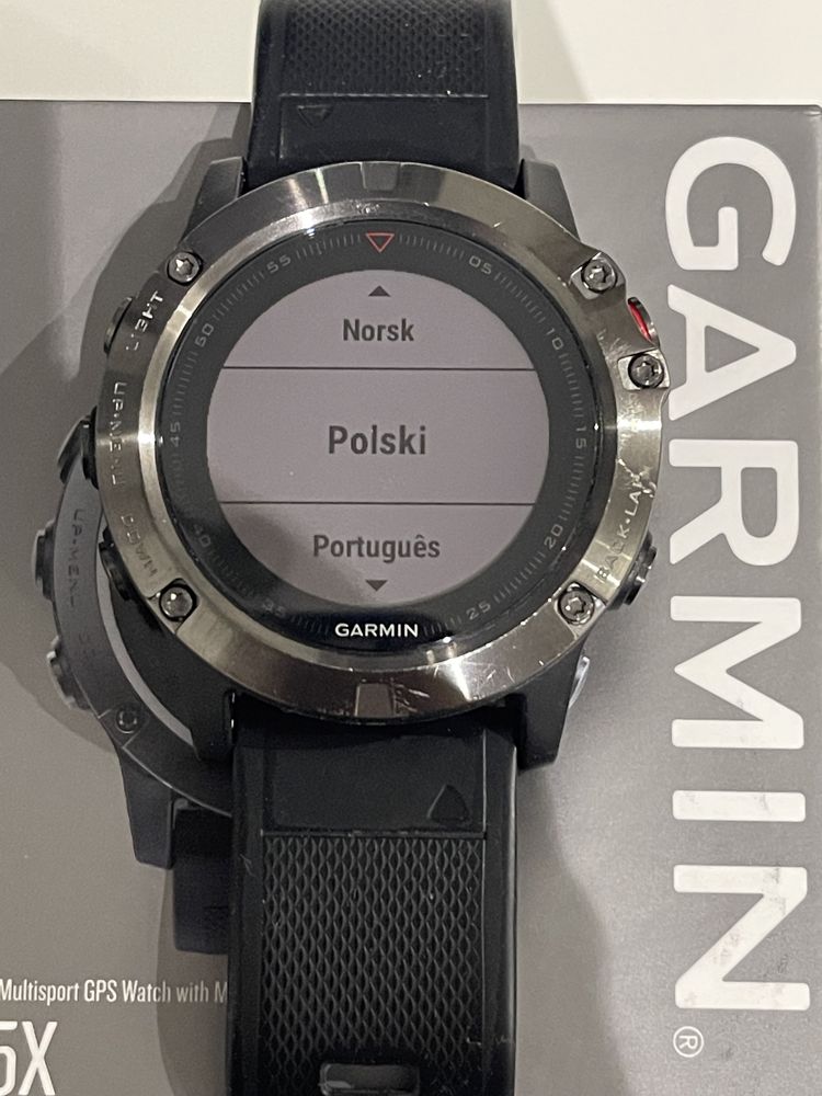 Zegarek Garmin Fenix 5X pro Shappire