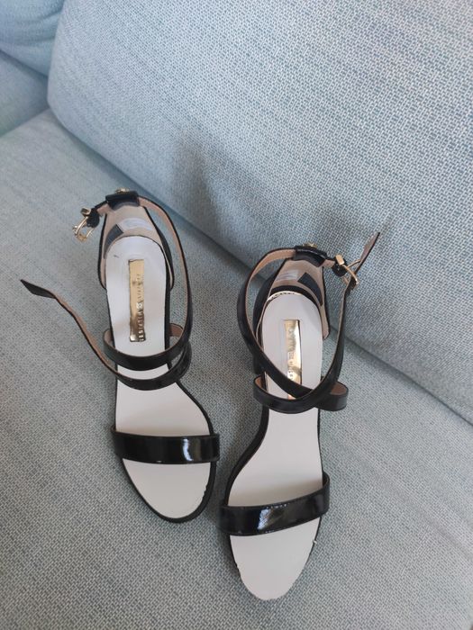 Nowe, wyjątkowe sandały 37 Tommy Hilfiger   na obcasie 10 cm