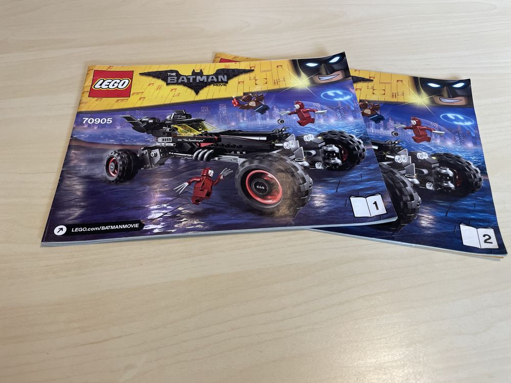 Lego Batman Samochód 70905 i 70918