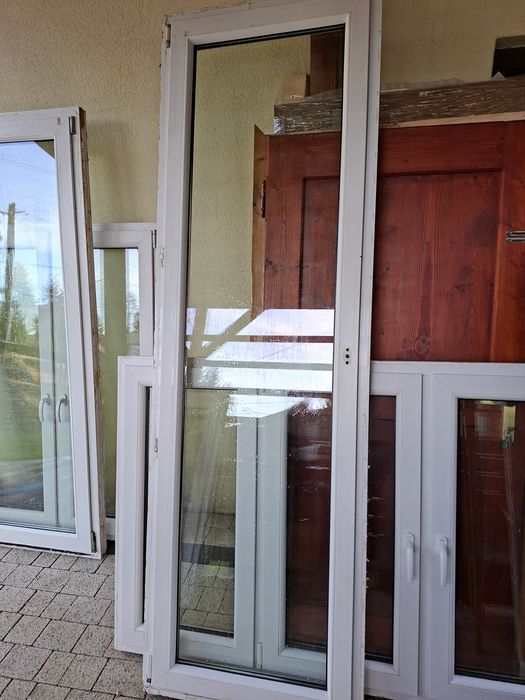 Okna,drzwi balkonowe pcv uzywane