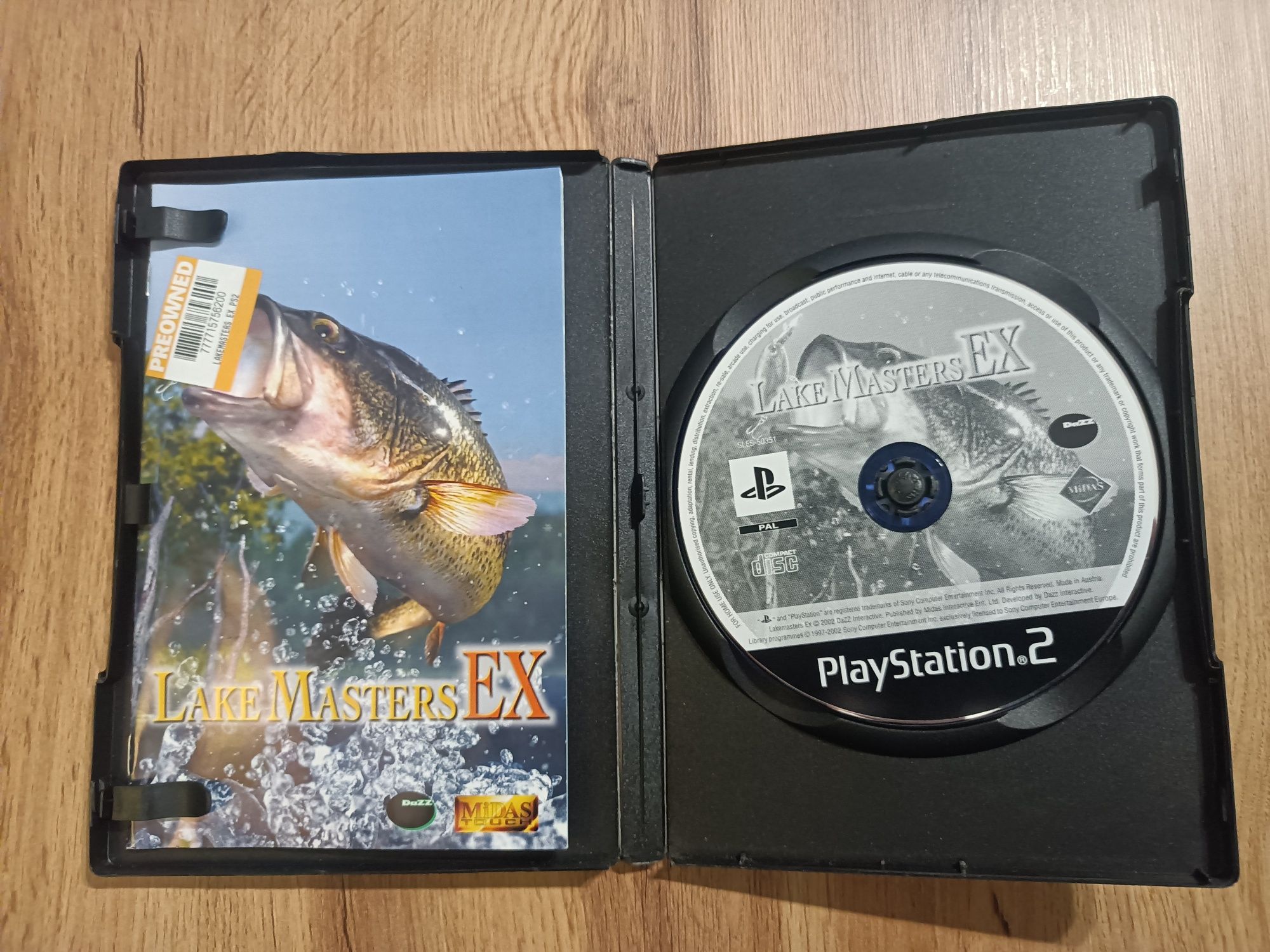 Zestaw czterech gier na PS2