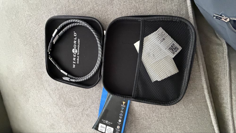 Interkonekt 2RCA-2RCA - Wireworld Silver Eclipse 8  - 0,5m OKAZJA