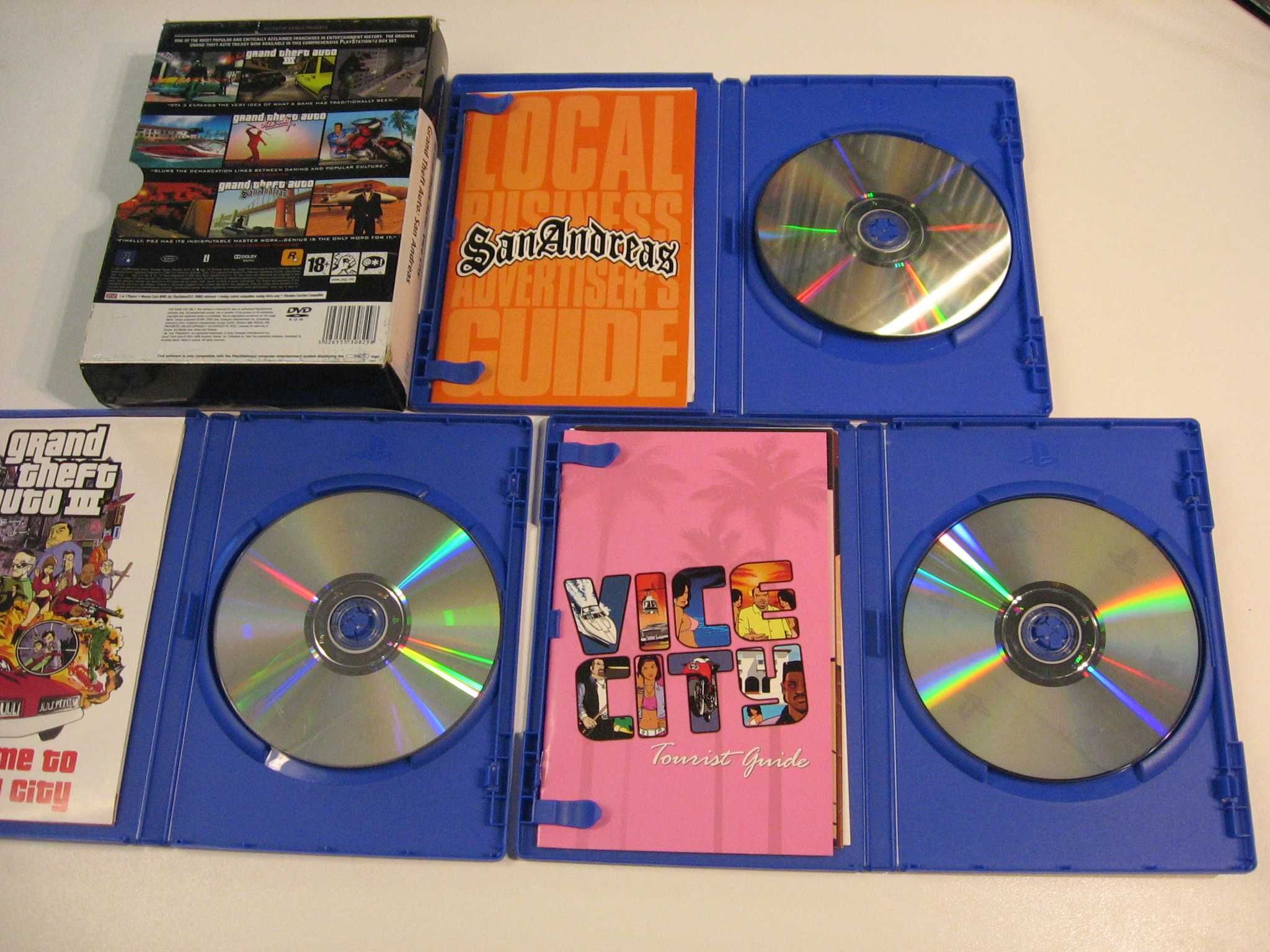 Grand Theft Auto Trilogy San Andreas - GRA Ps2 - Opole 3676