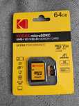 Karta pamięci Kodak micro SD 64 GBz adapterem