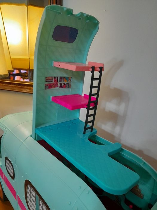 Caravana boneca lol com luzes