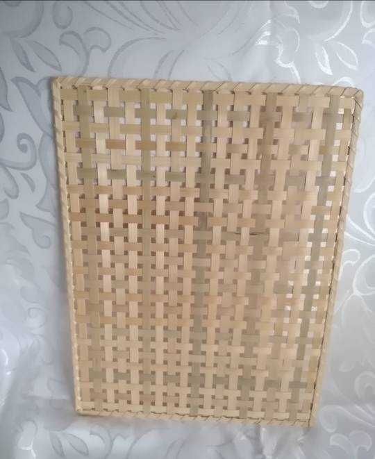 Podkładka  bambusowa, prostokątna.