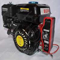 Двигатель бензиновый Бизон GX-220 170FE 7.5 л.с с электростартером