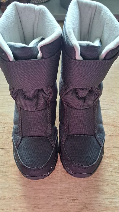 Śniegowce Decathlon Quechua unisex czarne rozmiar 31