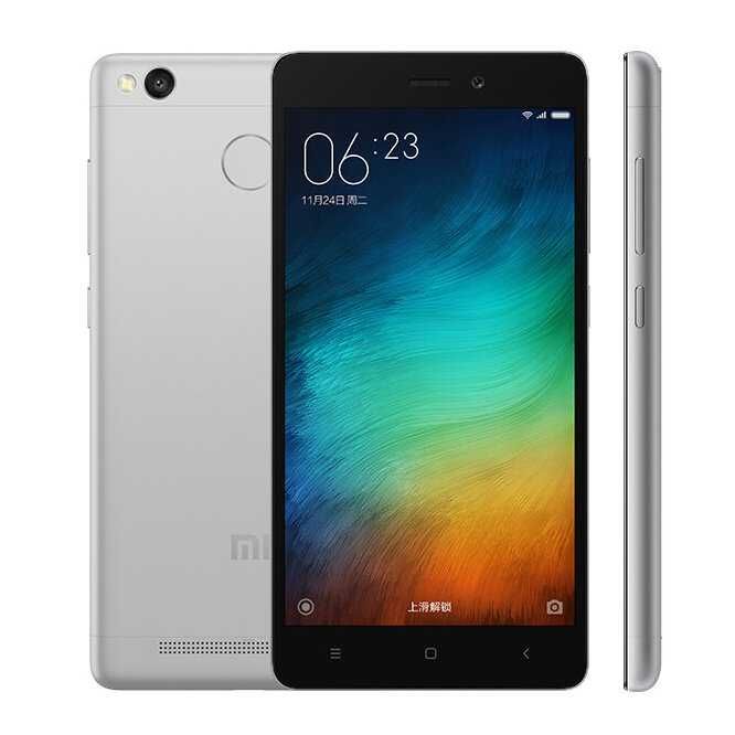 Смартфон Xiaomi Redmi 3S серебряный