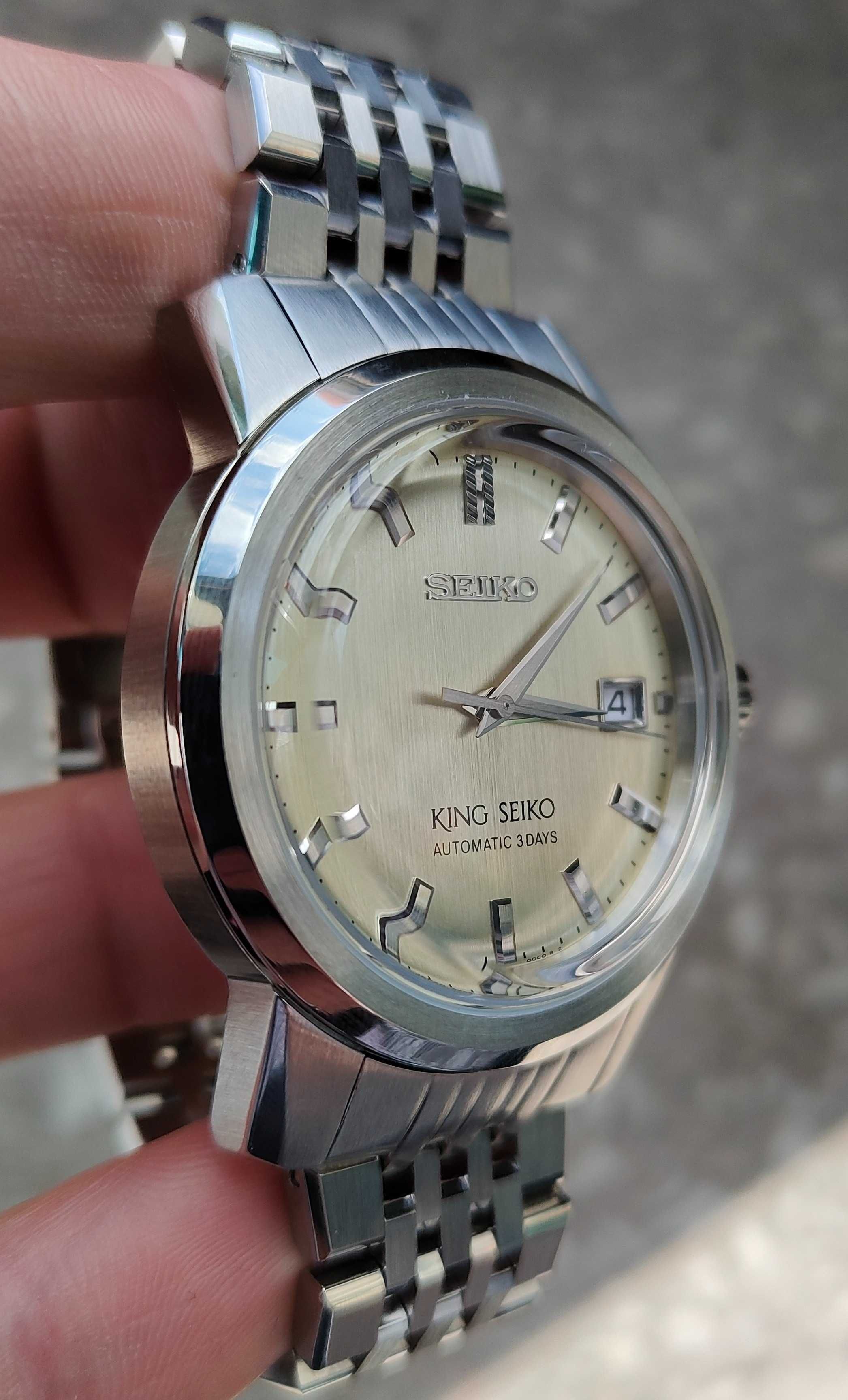Seiko Custom Mod NH35A KS King Seiko Automat Zegarek