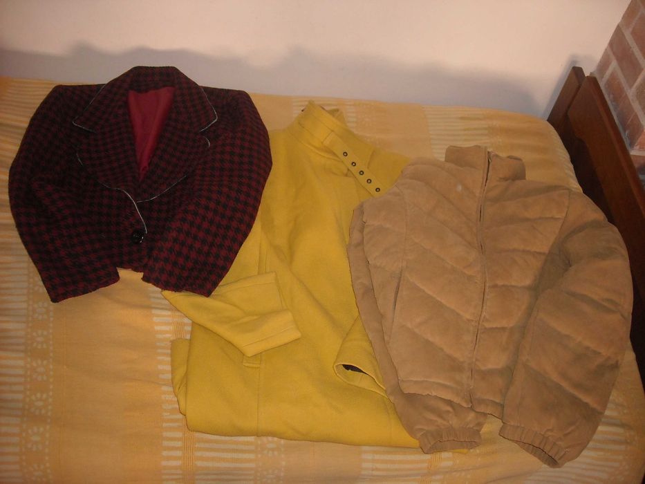 Casacos Sobretudos para Senhora marcas qualidade italiana bom estado