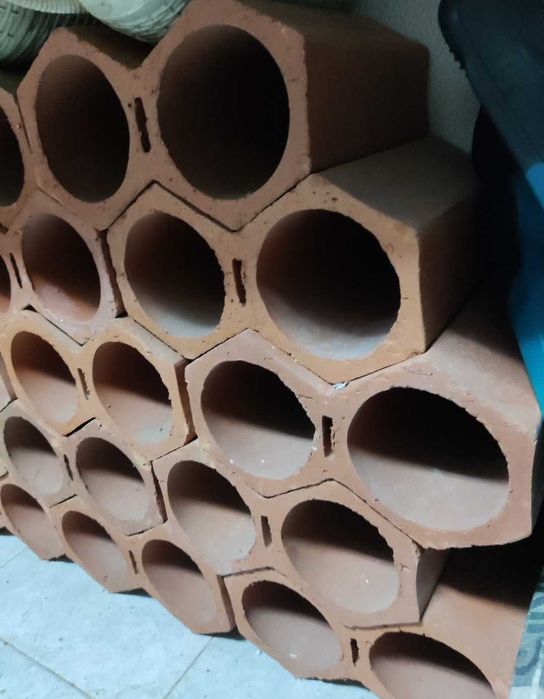 Garrafeira Sextavada Dupla