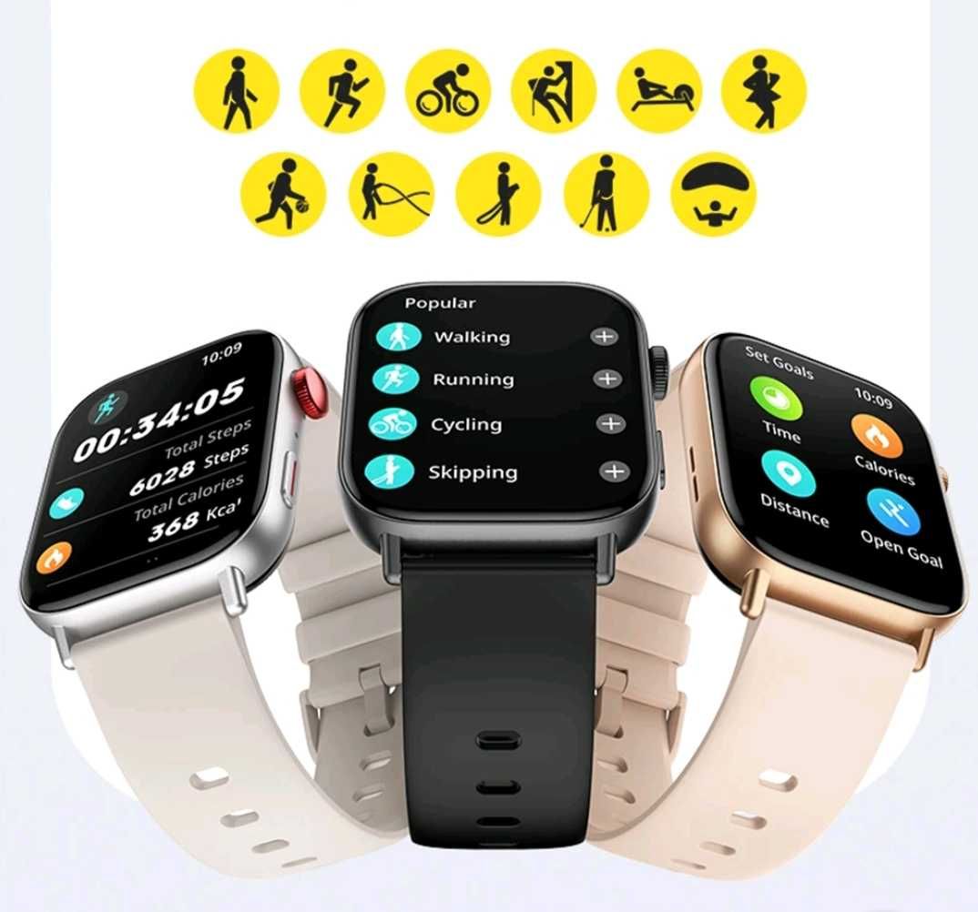 Colmi c8 max smartwatch ładowanie bezprzewodowe