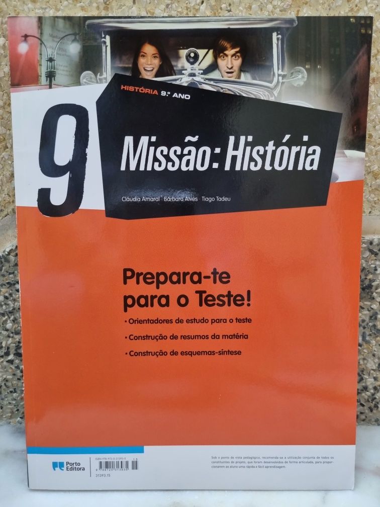 Caderno Diário de História 9 Missão:História