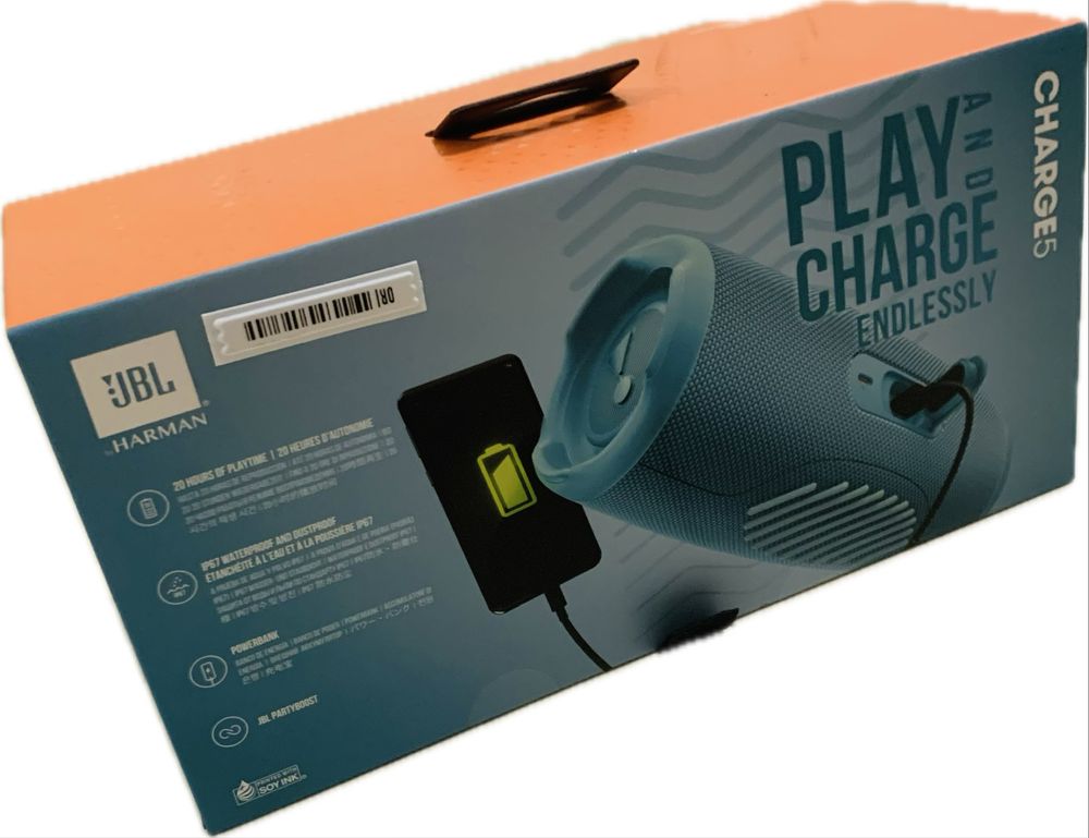 Jbl Charge 5 коробка (новая)