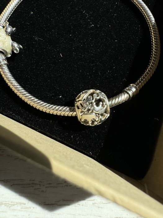 Браслет Pandora ( Пандора) Оригінал ( 2 шарма із срібла в подарунок)