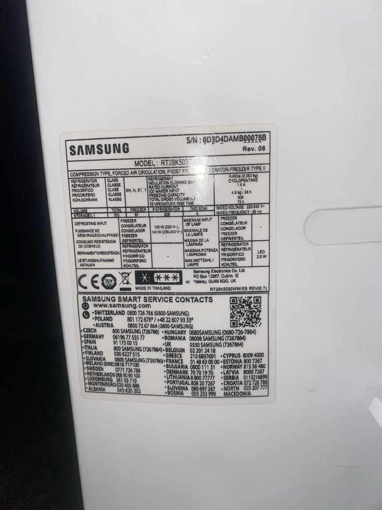 Frigorifico Samsung twin motor
