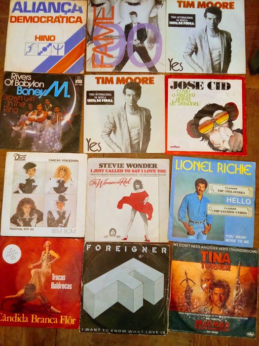 Discos vinil antigos