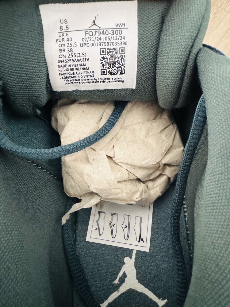 Oryginalne faktura air nike jordan 4 buty 40 gwarancja