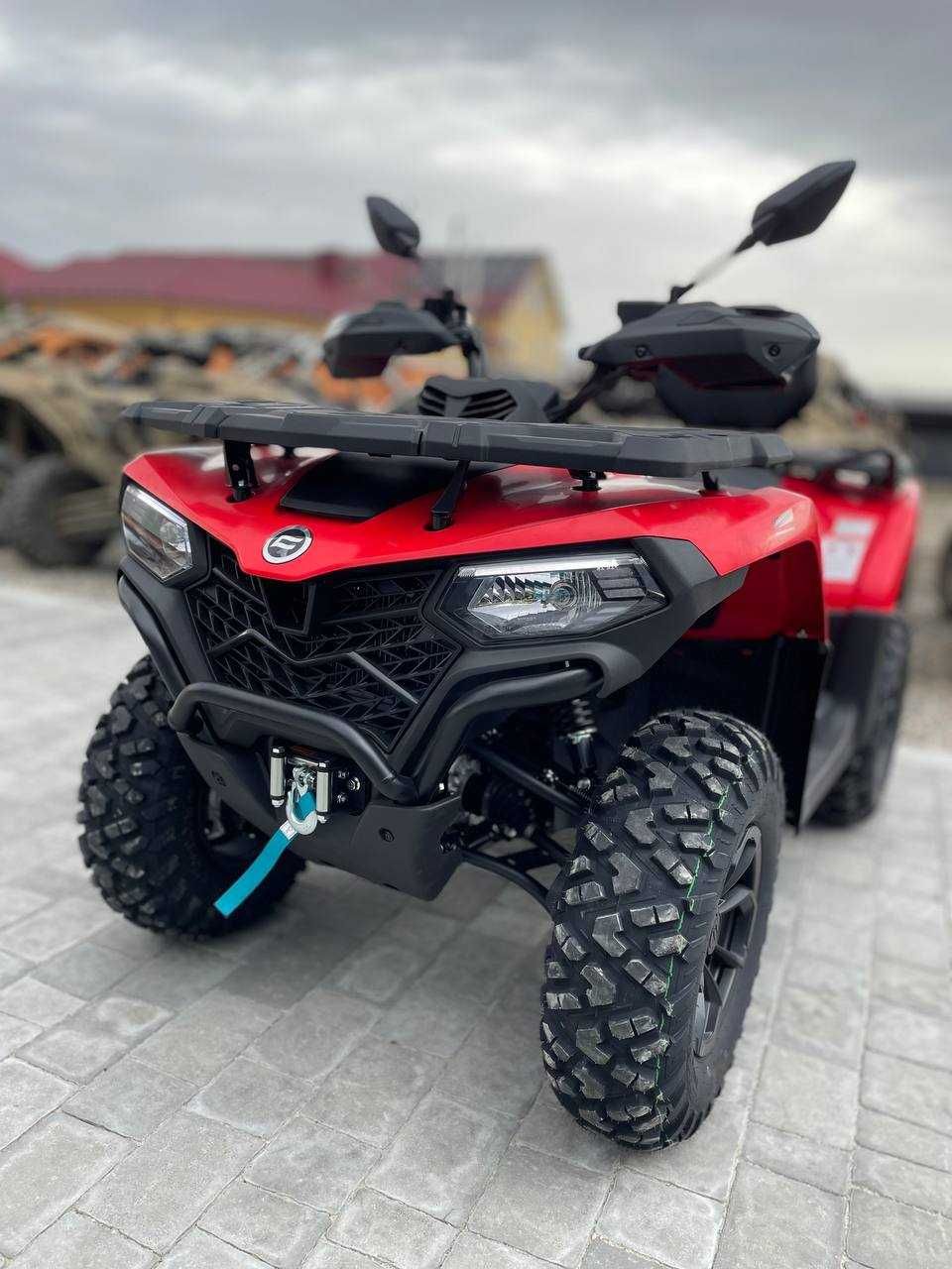 Квадроцикл CFORCE 450l EPS Rocket Red 2025