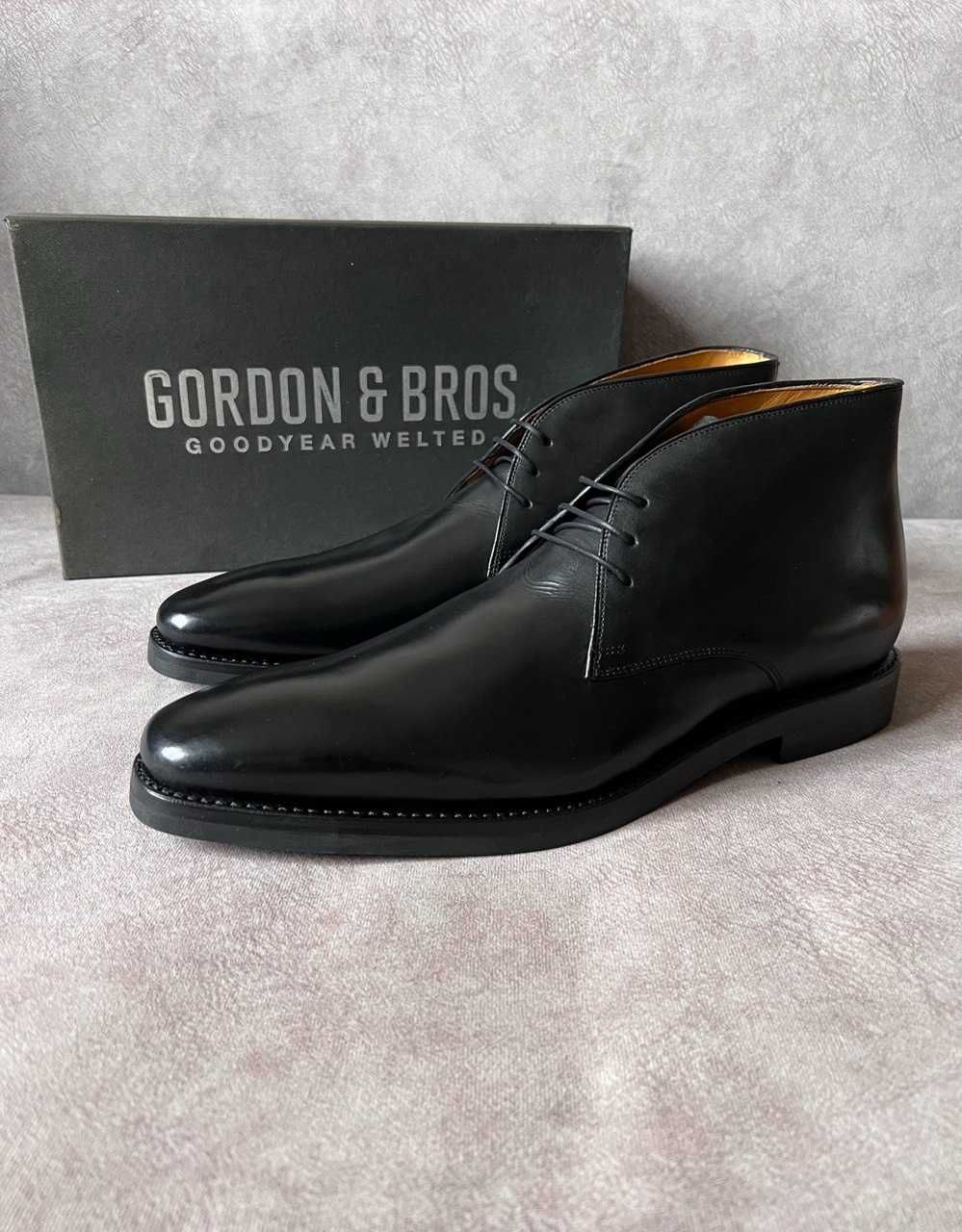 Брендові Шкіряні Черевики Gordon&Bros 46р