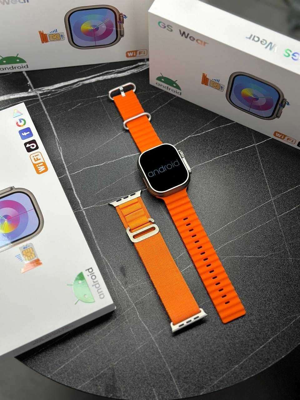 Премиум новинка 2024 Смарт-часы с СимКартой Gs Ultra 4G