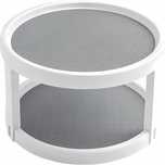 2-poziomowy obrotowy organizer do lodówki 25cm