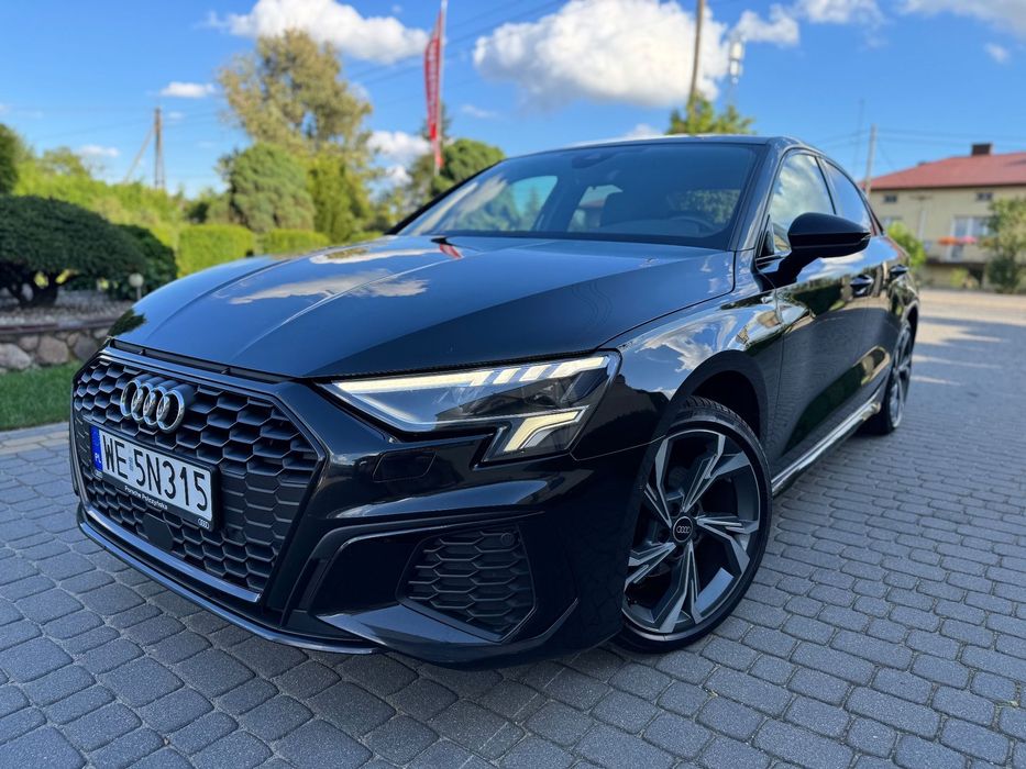 Audi A3 1.5 TFSI 150 Km, S-tronic, 2 x S-line, Panorama, Salon Polska, Faktura