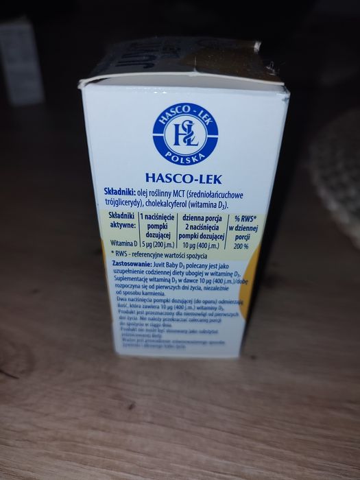 Suplement diety Juvit Baby d3