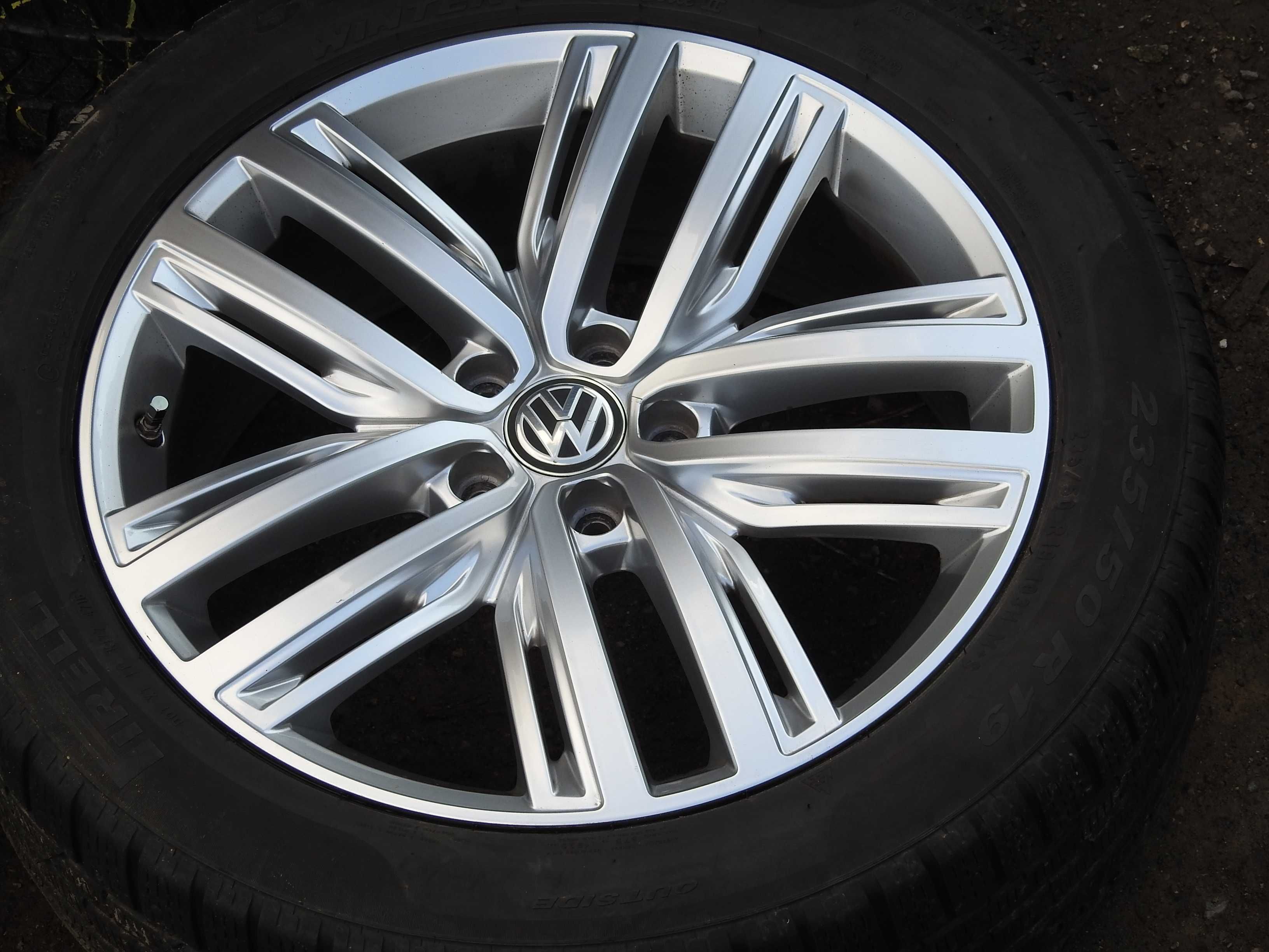 4× Alufelga Volkswagen OE TIGUAN II 5NA 7J  19" 5x112 ET43 SUPER STAN