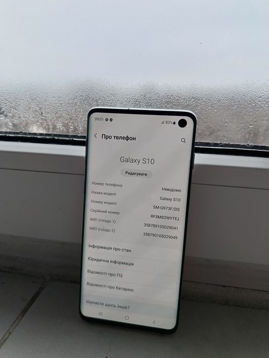 Samsung galaxy S10 8/128